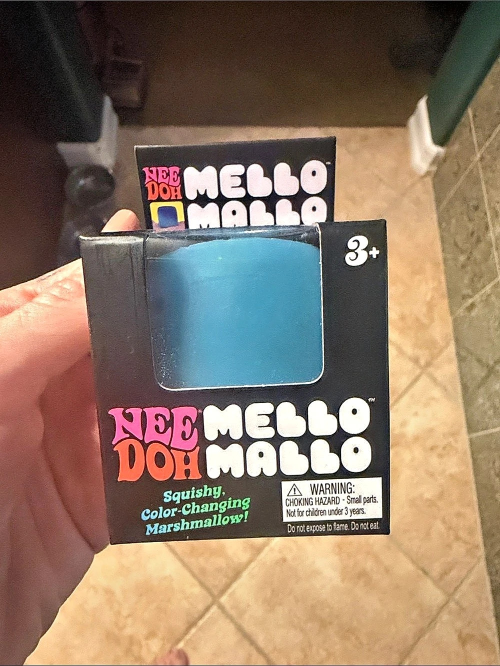 Nee Doh Mello Mallo Color-Changing Squishy Toy NWT
